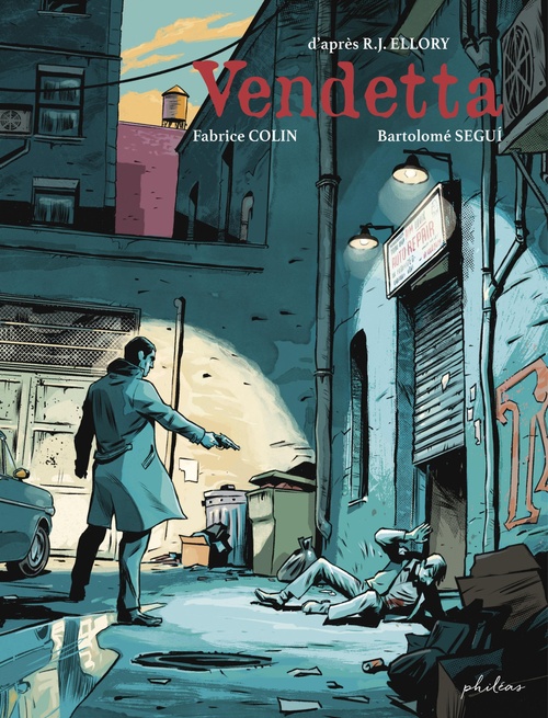 Couverture ebook de Vendetta, de R. J. Ellory, Fabrice Colin