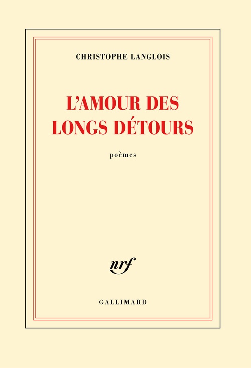 ebook cover of L'amour des longs détours, by Christophe Langlois