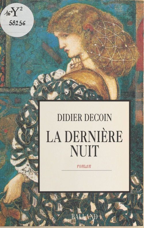 Couverture ebook de La dernière nuit, de Didier Decoin