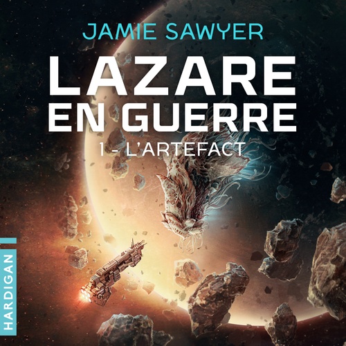 audiobook cover of L'Artefact, by Jamie Sawyer