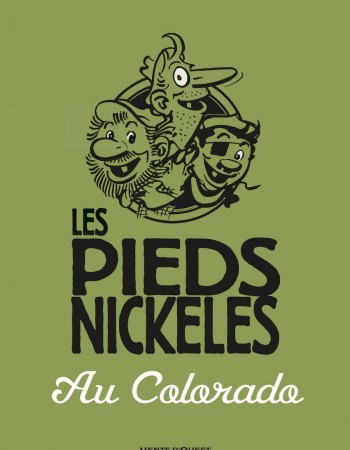 ebook cover of Les Pieds Nickelés au Colorado, by Monsieur René Pellos, Roland de Montaubert