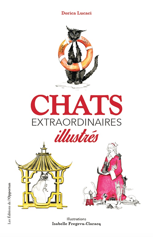 ebook cover of Chats extraordinaires illustrés, by Dorica Lucaci