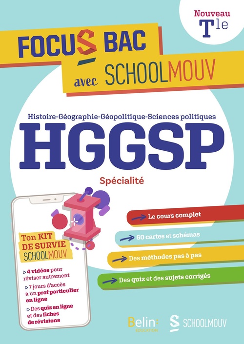 Couverture ebook de Focus BAC : HGGSP - Spécialité Terminale, de Anne Doustaly