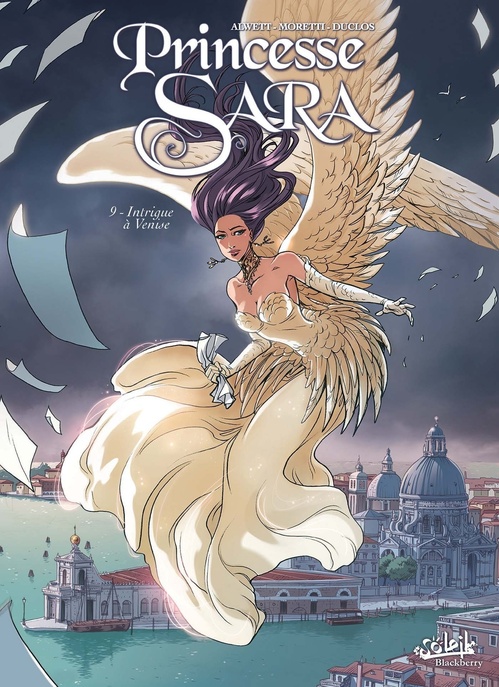 ebook cover of Princesse Sara T09 - Intrigue à Venise, by Audrey Alwett