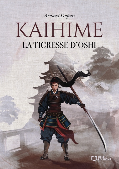 Couverture ebook de Kaihime - La tigresse d'Oshi, de Arnaud Dupuis