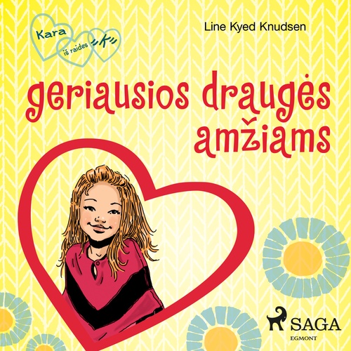 audiobook cover of Kara is raides "K" 1 - geriausios drauges amziams, by Line Kyed Knudsen