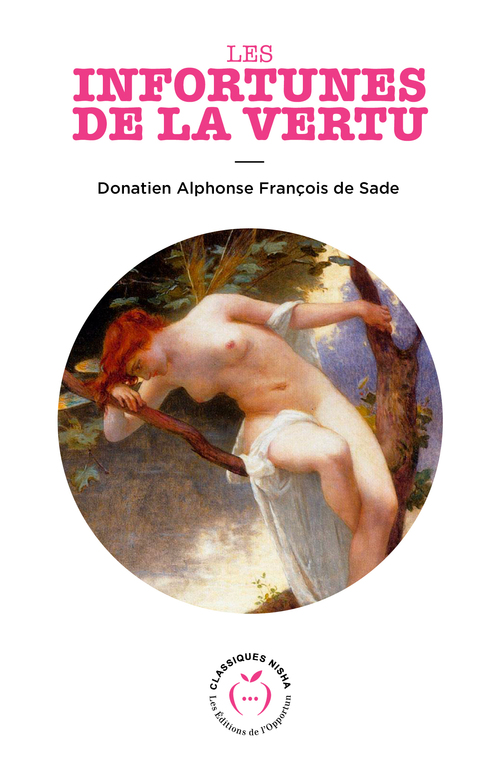 ebook cover of Les Infortunes de la vertu, by Donatien Alphonse De Sade
