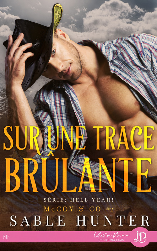 ebook cover of Sur une trace brûlante, by Sable Hunter