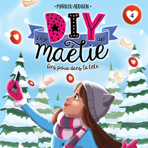 Couverture audiobook de Les DIY de Maélie - tome 4, de Marilou Addison