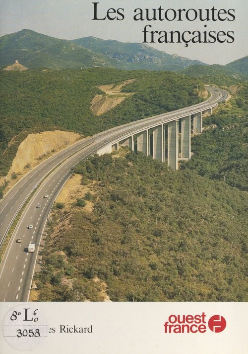 Couverture ebook de Les autoroutes françaises, de Charles Rickard