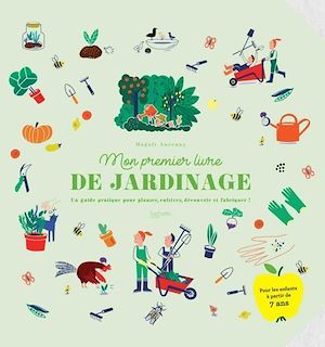 Couverture ebook de Mon premier livre de jardinage, de Magali Ancenay