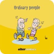 ebook cover of Ordinary people, by Fabcaro