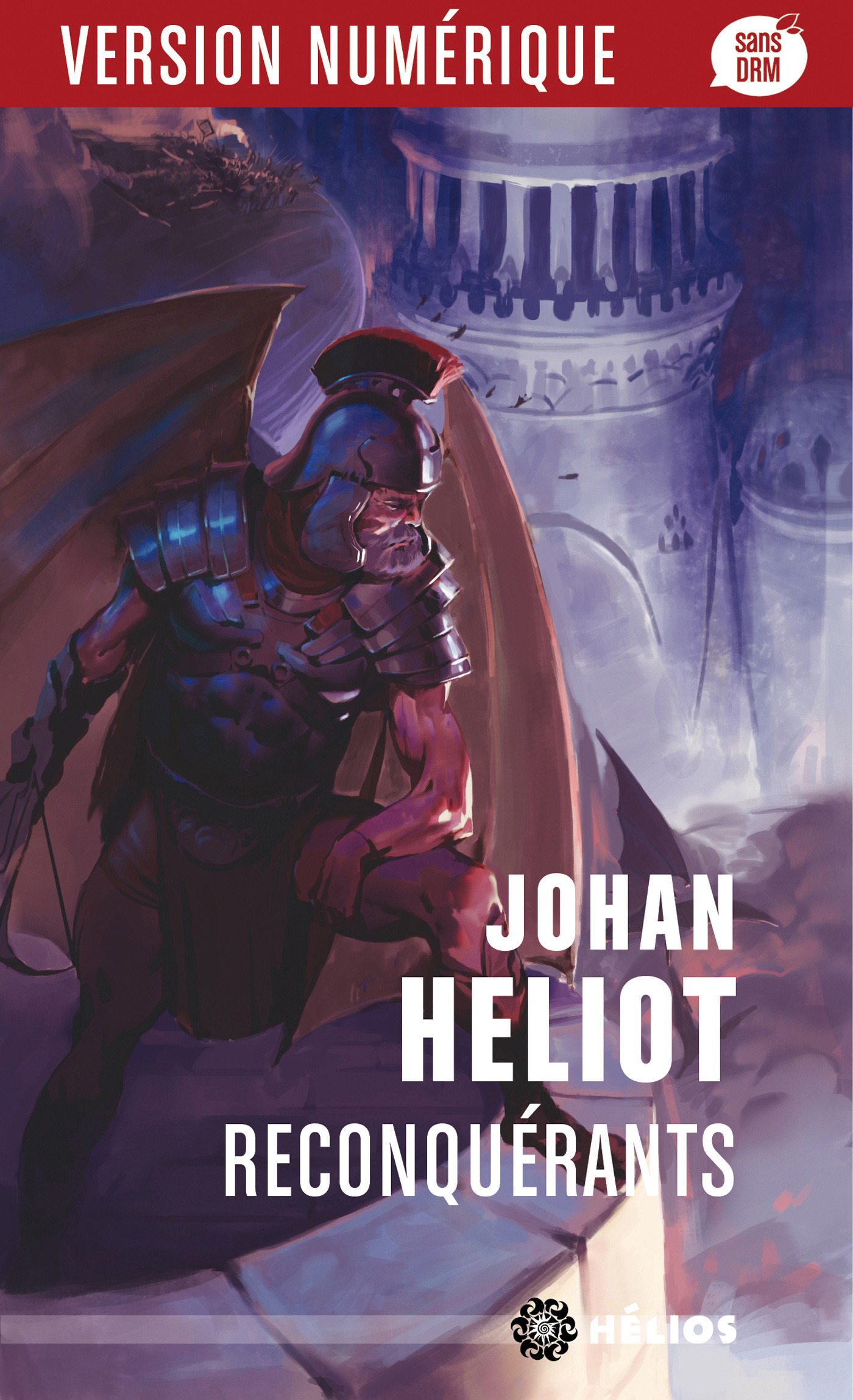 Couverture ebook de Reconquérants, de Johan Heliot