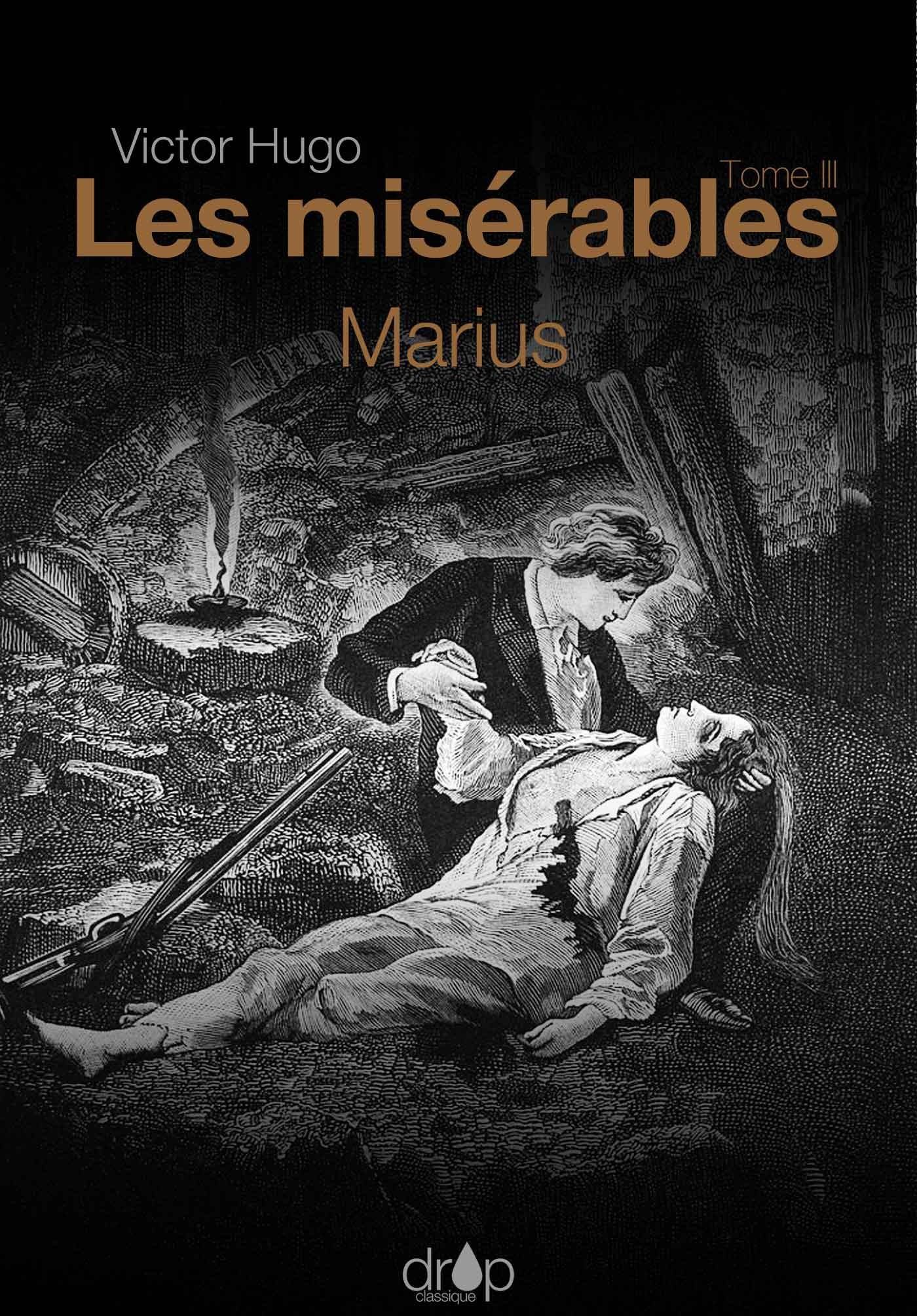 ebook cover of Les Misérables, by Victor Hugo