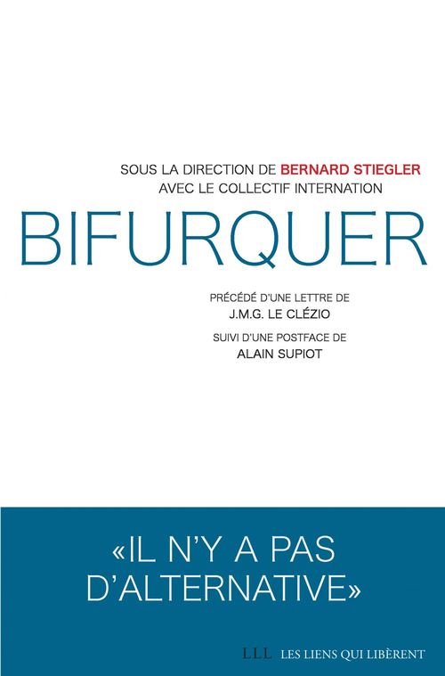 ebook cover of Bifurquer, by Bernard Stiegler, Collectif international