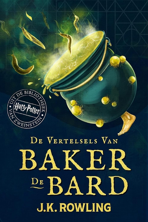 ebook cover of De Vertelsels van Baker de Bard, by J. K. Rowling