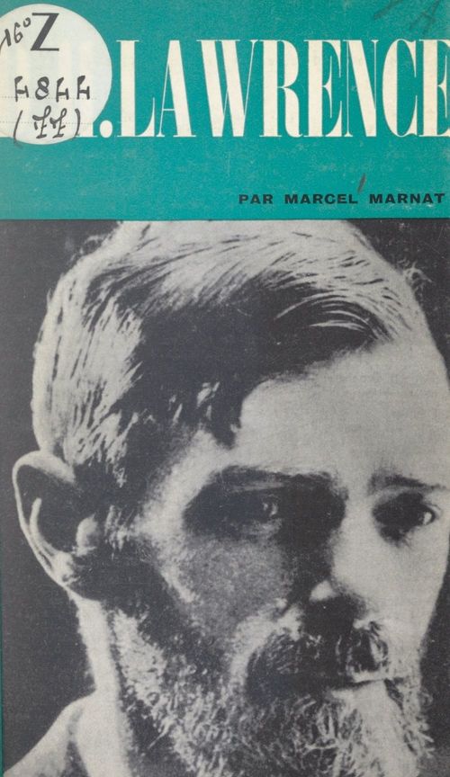 ebook cover of David-Herbert Lawrence, by Marcel Marnat