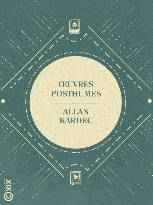 Couverture ebook de OEuvres posthumes, de Allan Kardec