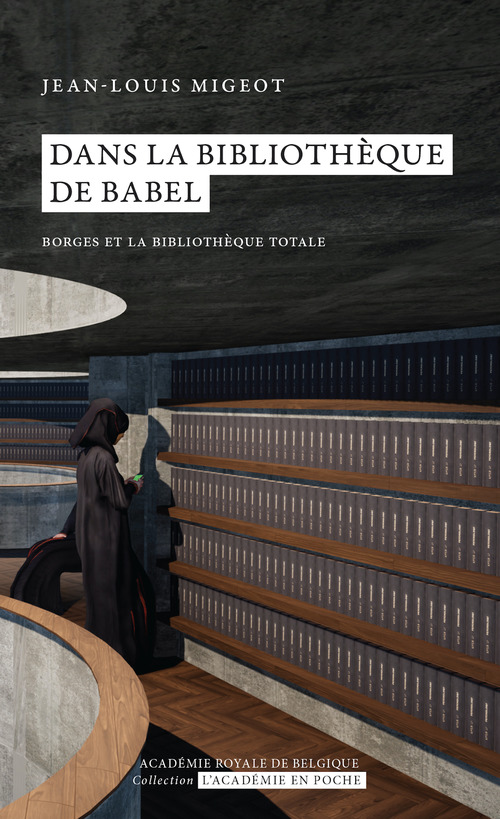 Couverture ebook de Dans la bibliothèque de Babel, de Jean-Louis Migeot