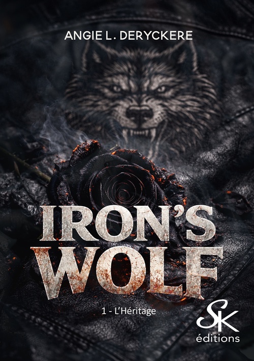ebook cover of Iron's wolf 1, by Angie L. Deryckère