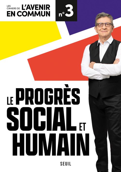 ebook cover of Le progrès social et humain, by Jean-Luc Mélenchon
