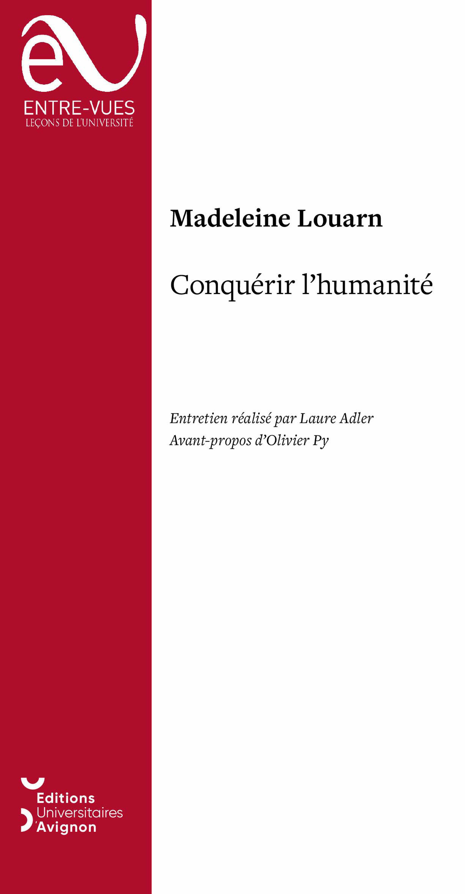 Couverture ebook de Conquérir l´humanité, de Madeleine Louarn