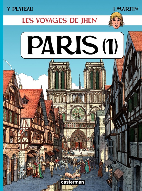 ebook cover of Les voyages de Jhen - Paris (Tome 1), by Martin/Plateau