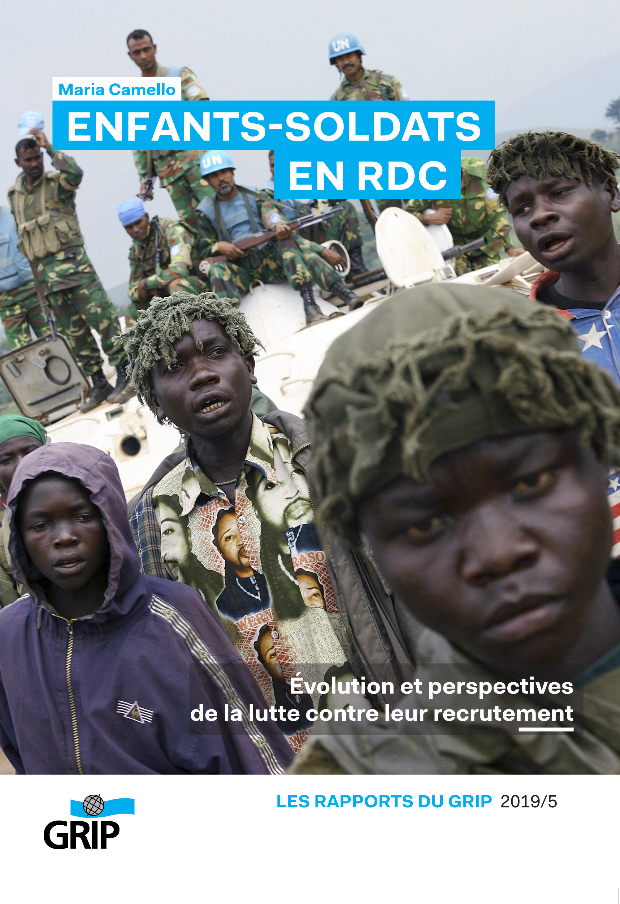 ebook cover of Enfants-soldats en RDC, by Maria Camello