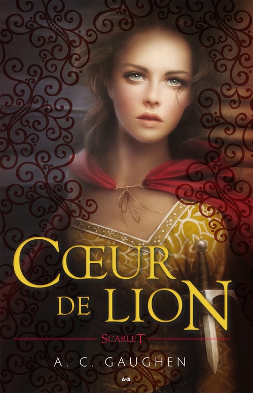 ebook cover of Coeur de lion, by A. C. Gaughen