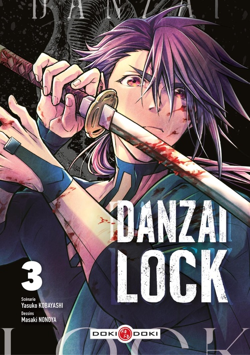 Couverture ebook de Danzai Lock - Tome 3, de Yasuko Kobayashi