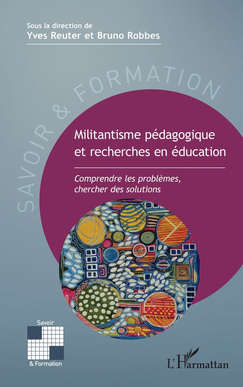 Couverture ebook de Militantisme pédagogique et recherches en éducation, de