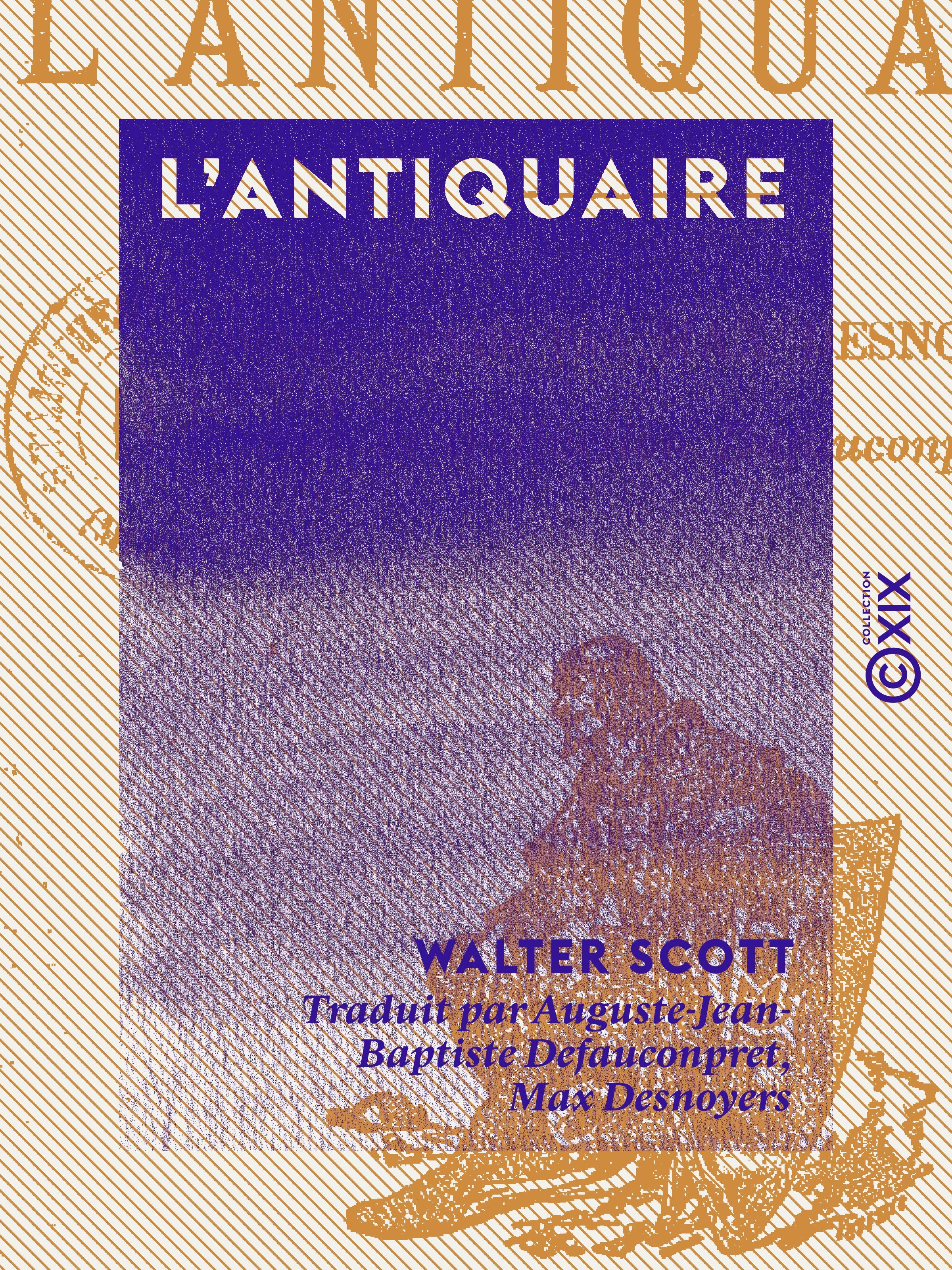 Couverture ebook de L'Antiquaire, de Walter Scott