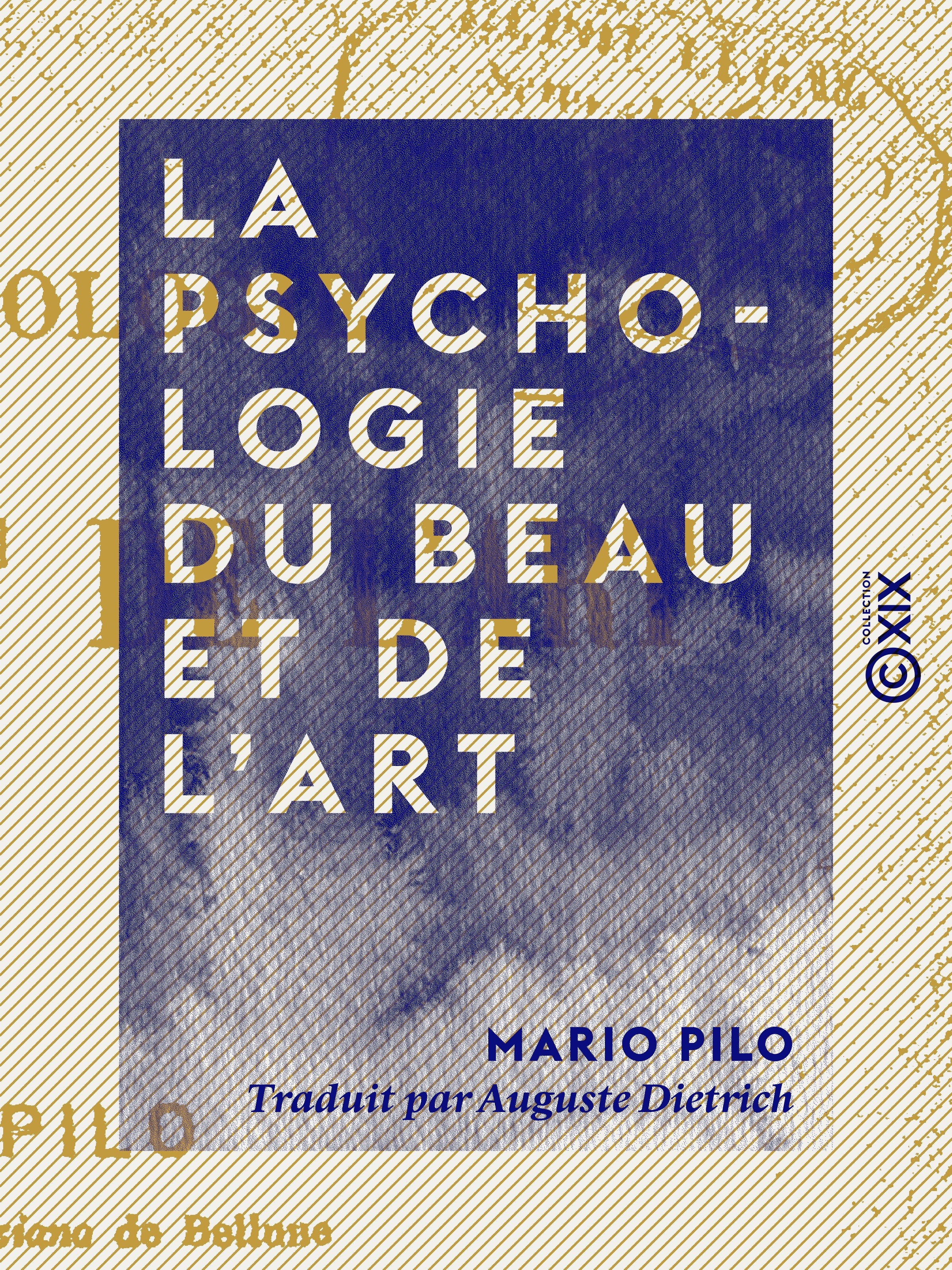 ebook cover of La Psychologie du beau et de l'art, by Mario Pilo