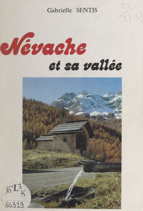 Couverture ebook de Névache et sa vallée, de Gabrielle Sentis