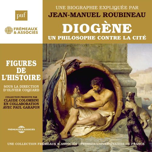 audiobook cover of Diogène, by Jean-Manuel Roubineau