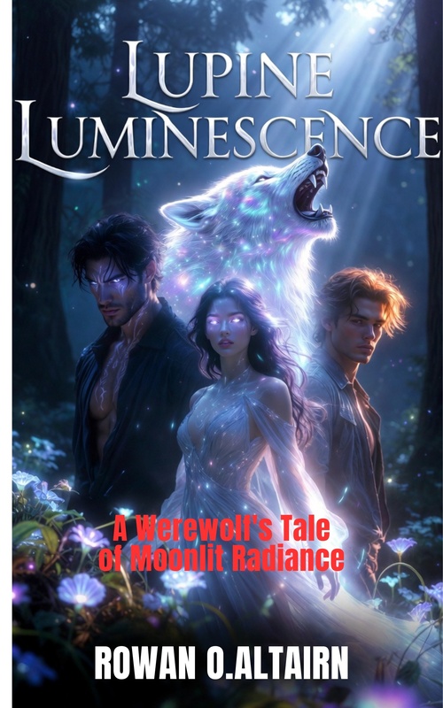 ebook cover of LUPINE LUMINESCENCE, by Rowan O. Altairn