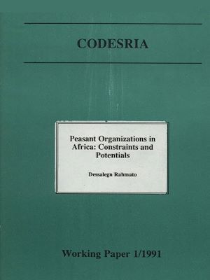 ebook cover of Peasant organizations in Africa, by Dessalegn Rahmato