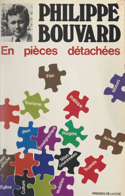 Couverture ebook de En pièces détachées, de Philippe Bouvard