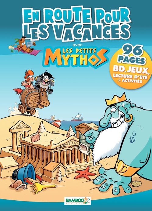 ebook cover of En route pour les vacances avec les Petits Mythos, by Christophe Cazenove