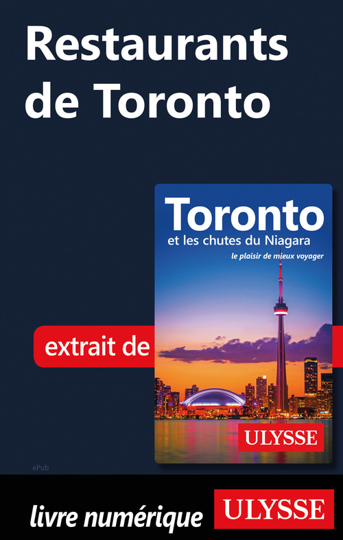 ebook cover of Restaurants de Toronto, by Nathalie Prezeau