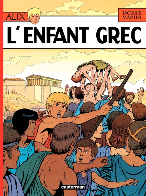 Couverture ebook de Alix (Tome 15) - L'Enfant grec, de Jacques Martin