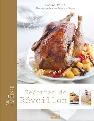 Couverture ebook de Recettes de Réveillon, de Sabine Paris