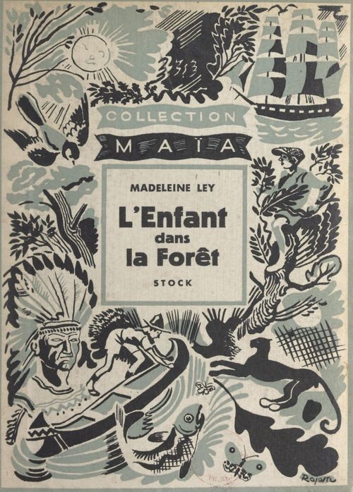 Couverture ebook de L'enfant dans la forêt, de Madeleine Ley