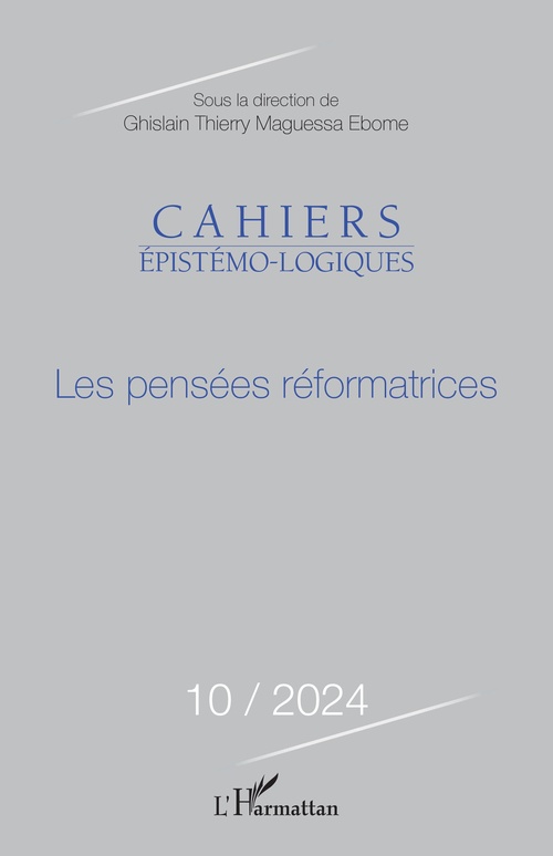 ebook cover of Les pensées réformatrices, by Auguste Nsonsissa