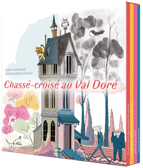 ebook cover of Chassé-croisé au Val doré - sous étui, by Trondheim