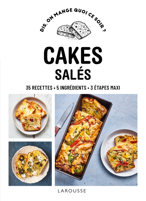 Couverture ebook de Cakes salés, de Collectif