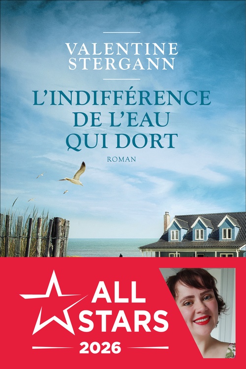 Couverture ebook de L'Indifférence de l'eau qui dort, de Valentine Stergann