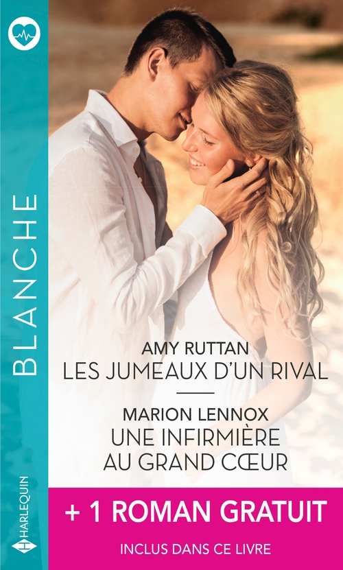 Couverture ebook de Les jumeaux d'un rival - Une infirmière au grand coeur - Le secret du Dr Abigail Smith, de Kate Hardy, Marion Lennox, Amy Ruttan