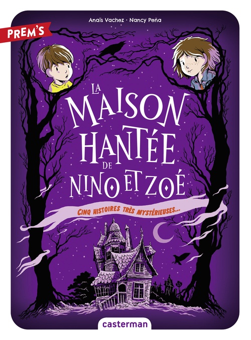 ebook cover of La Maison hantée de Nino et Zoé (Tome 1) - Cinq histoires mystérieuses, by Anaïs Vachez