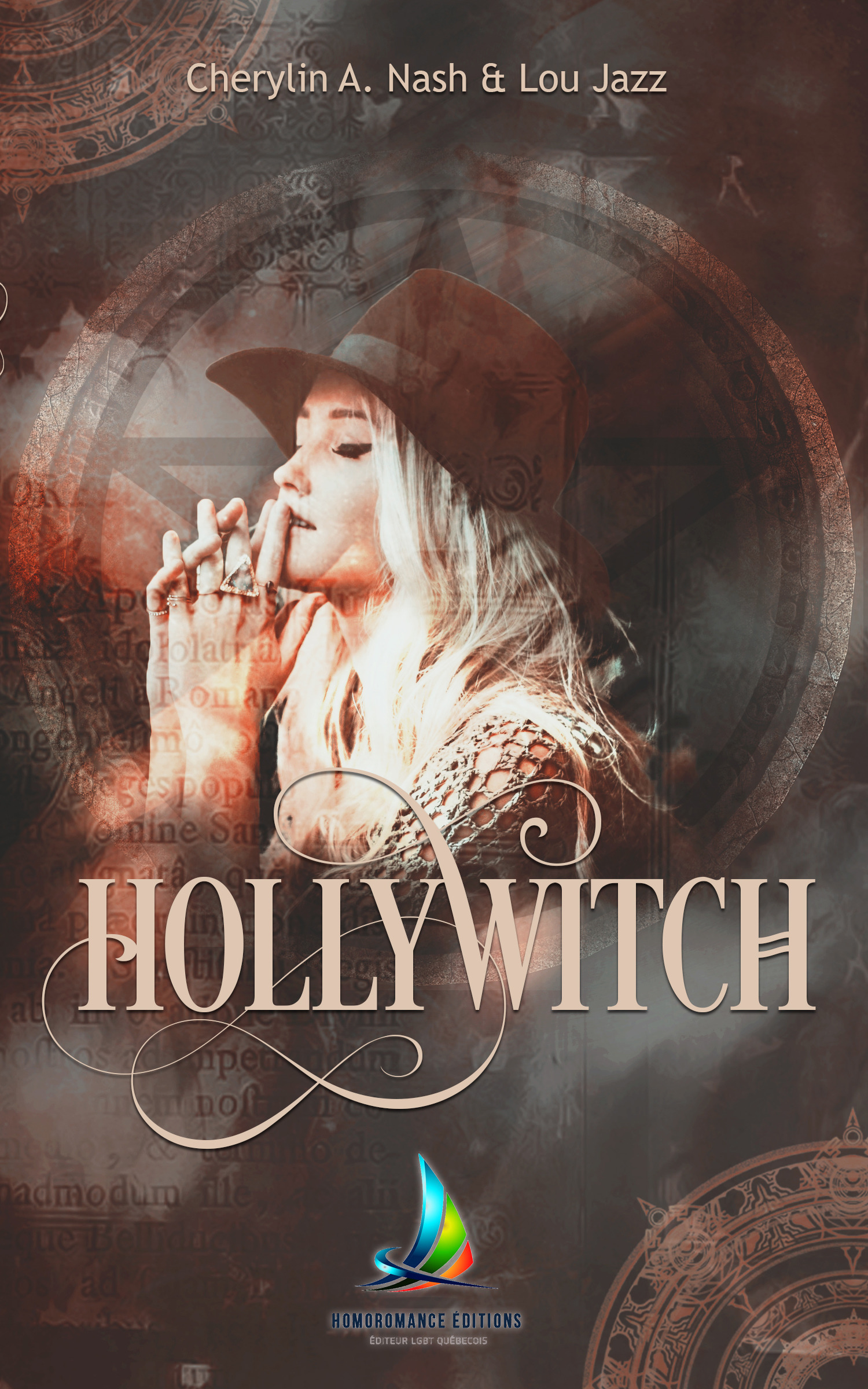 ebook cover of Hollywitch - L'intégrale (Livre lesbien, roman lesbien), by Cherylin A.Nash, Lou Jazz
